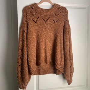 Madewell Caramel Cozy Sweater